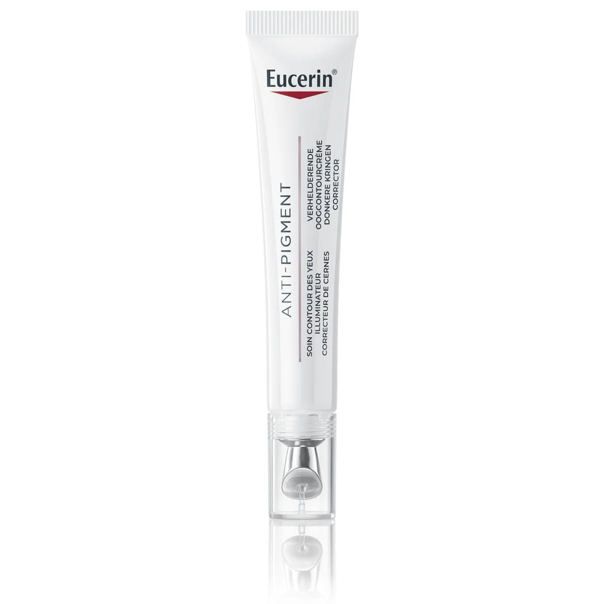 Eucerin Anti-Pigment Soin Contour des Yeux Illuminateur, visuel relevé sur la page fabricant