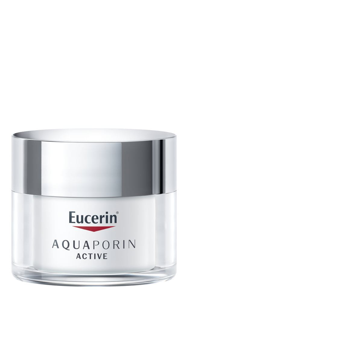 Eucerin Aquaporin Active Crème Hydratante Légère, visuel relevé sur la page fabricant
