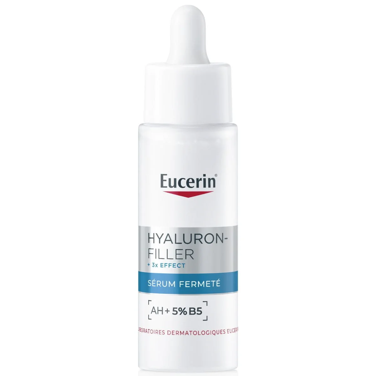 Eucerin Hyaluron-Filler Sérum Fermeté, visuel relevé sur la page fabricant