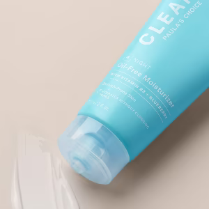 Paula’s Choice Clear Oil-Free Moisturizer, visuel relevé sur la page fabricant