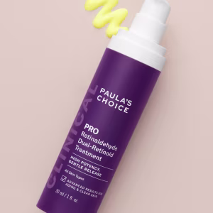 Paula’s Choice Clinical Pro Retinaldehyde Dual-Retinoid Treatment, visuel relevé sur la page fabricant