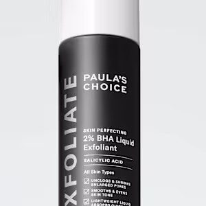 Paula’s Choice Skin Perfecting 2 % BHA Liquid Exfoliant, visuel relevé sur la page fabricant
