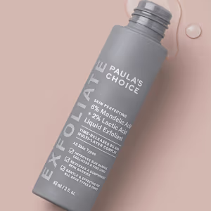 Paula’s Choice Skin Perfecting 6 % Mandelic + 2 % Lactic Acid, visuel relevé sur la page fabricant