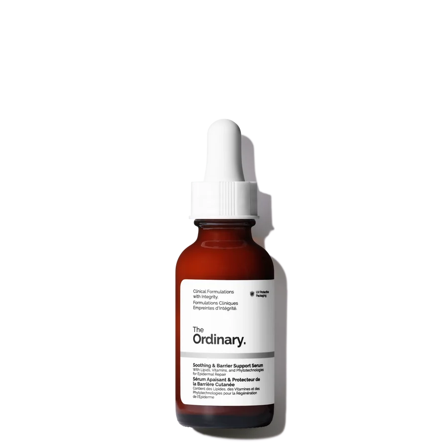 The Ordinary Soothing & Barrier Support Serum, visuel relevé sur la page fabricant